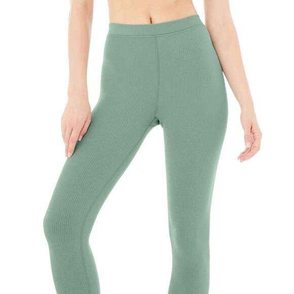 Alo Yoga Blissful high-waisted ribbed leggings - Picture 1 of 2